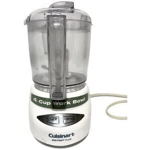 Cuisinart 4-Cup Work Bowl Mini-Prep Plus Food Chopper Grinder Processor White
